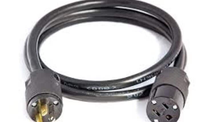 Power Cable | Black | 12/3 | 50' Rental | Rental