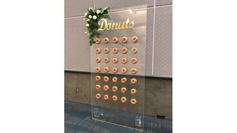 8' x 8' Plexiglas Donut Wall | Rental