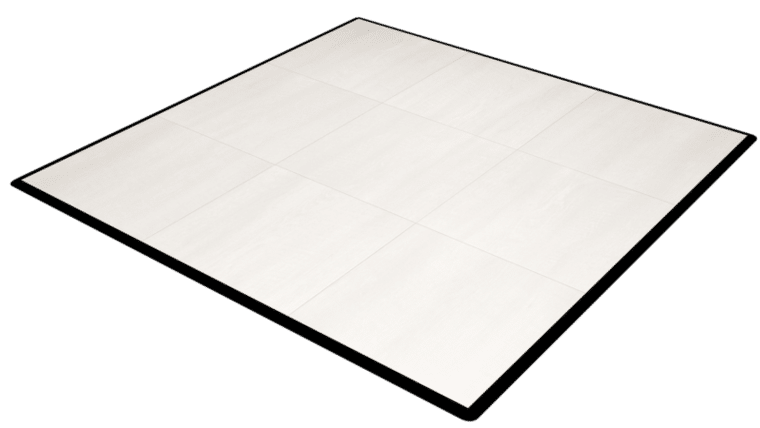 3’x3′ White Oak Dance Floor Piece | Rental
