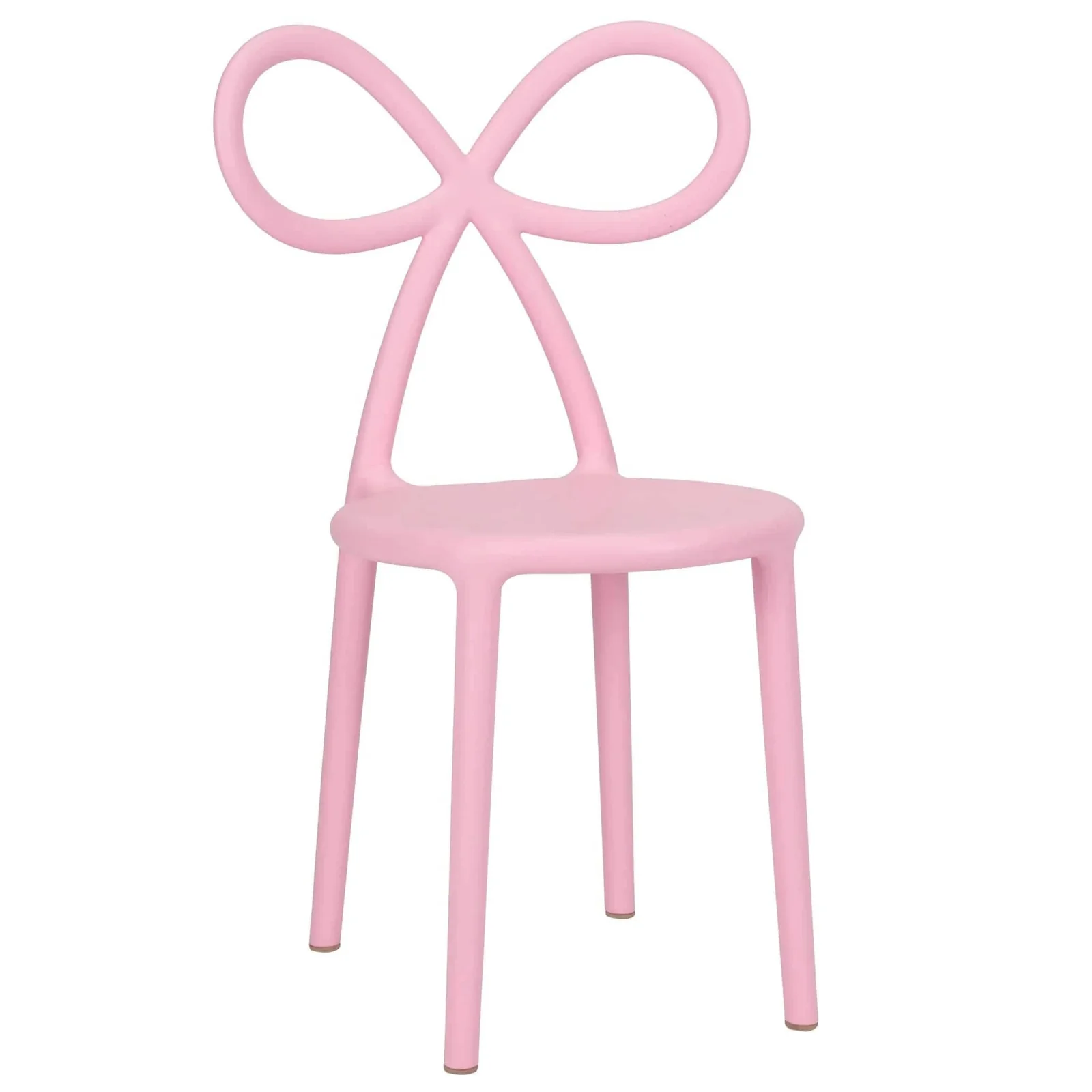 Pink Resin Kids Bow Chair with Round Seat | Rental Pink Resin Kids Bow Chair with Round Seat | Rental
