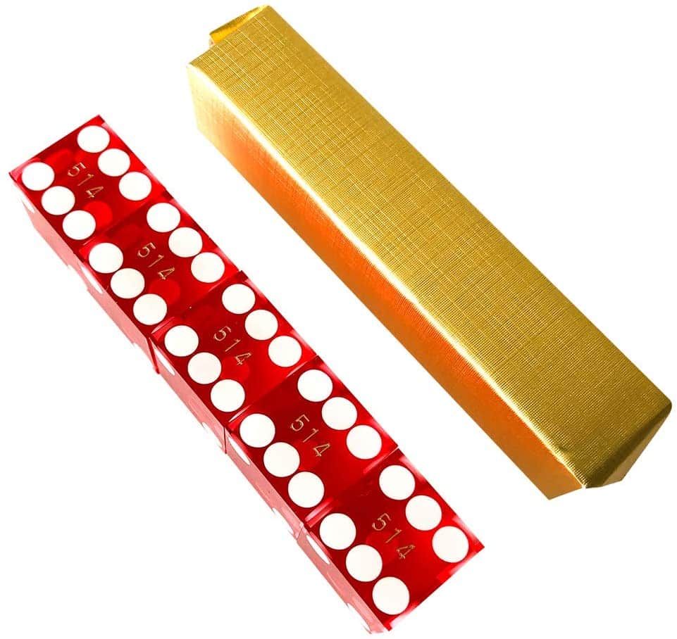 Part – 19mm Red Square Casino Dice | Rental Part – 19mm Red Square Casino Dice | Rental