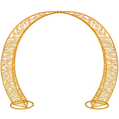Half Moon Arch – Gold | Rental Half Moon Arch – Gold | Rental
