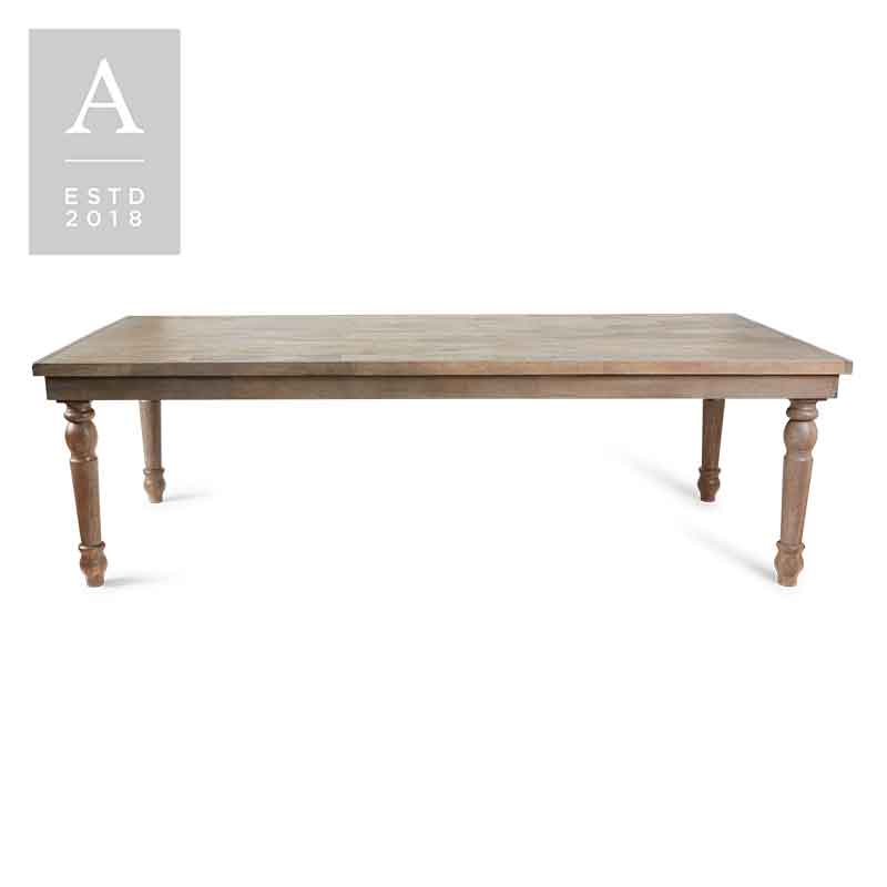 Heirloom Driftwood Dining Table | Rental Heirloom Driftwood Dining Table | Rental