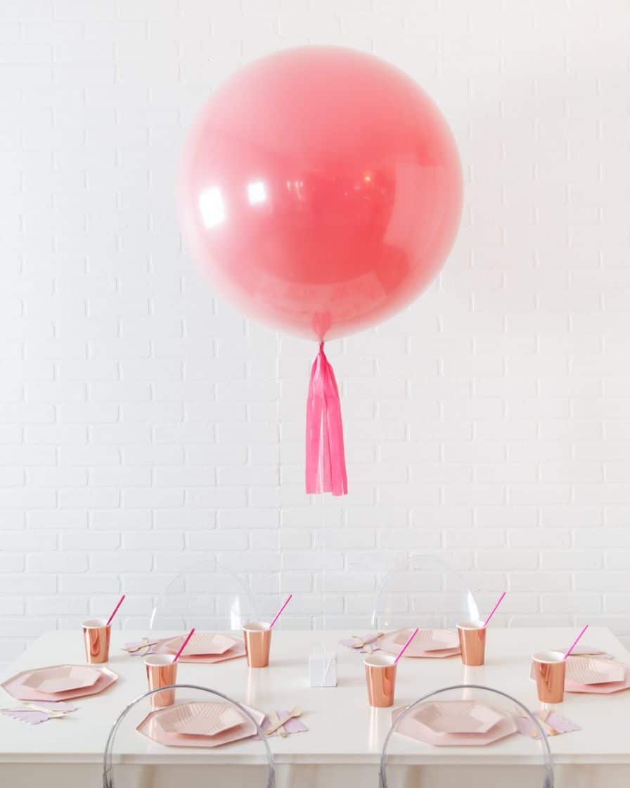Life In Plastic – Giant Balloon Centerpiece with Skirt | Purchase