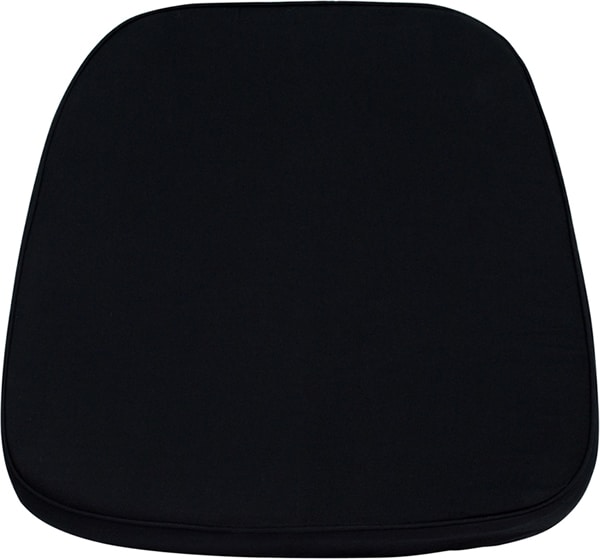 2″ Soft Black Fabric Cushion for Resin Chiavari EnvyChair™ | Rental