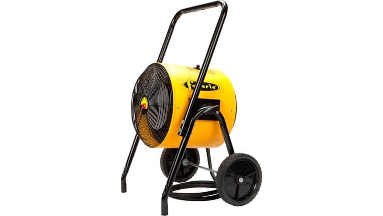 Forced Fan Heater - Electric Salamander Heater, Fan Forced, 480VAC, 3 Phase, 102,390 BTU, 30 kW | Rental