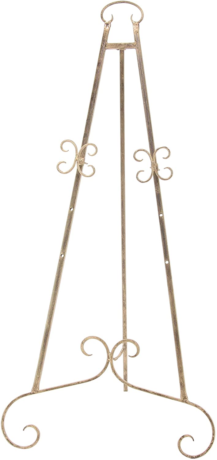Deco 79 27389 Easel, 67″ x 26″, Gold | Rental Deco 79 27389 Easel, 67″ x 26″, Gold | Rental