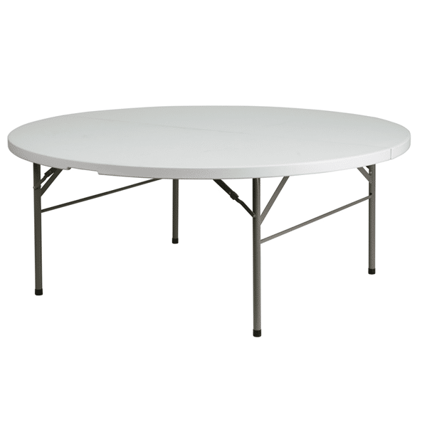 72″ Round Resin Table – 30″ Tall | Rental
