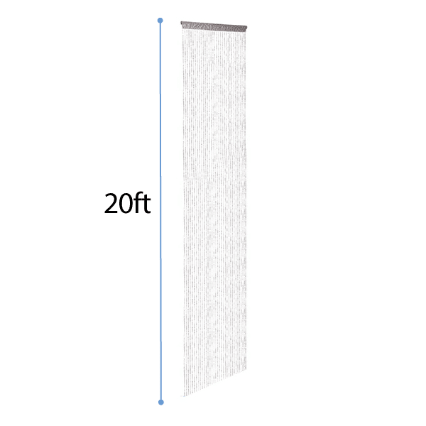 DecoStar™ Satin Top Rod Pocket 20ft. Jewel Crystal Iridescent Diamond Cut Curtain | Rental DecoStar™ Satin Top Rod Pocket 20ft. Jewel Crystal Iridescent Diamond Cut Curtain | Rental