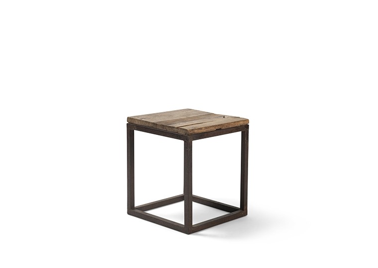 Elm Door Side Table | Rental