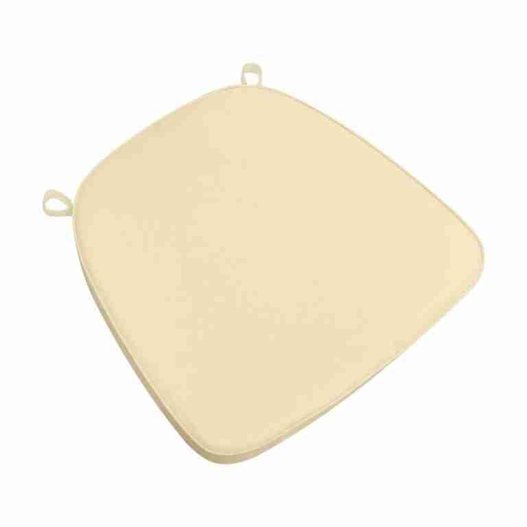 Ivory 2.0″ Thick Vinyl Chiavari Chair Cushion | Rental Ivory 2.0″ Thick Vinyl Chiavari Chair Cushion | Rental