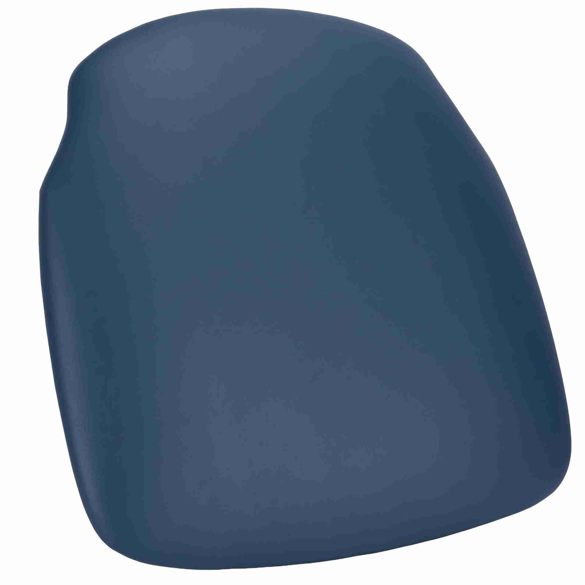 navy blue vinyl 175 thick cross back cushion with slipnot technology