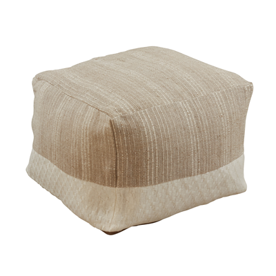 PU289 Two-Tone Pouf | Rental PU289 Two-Tone Pouf | Rental