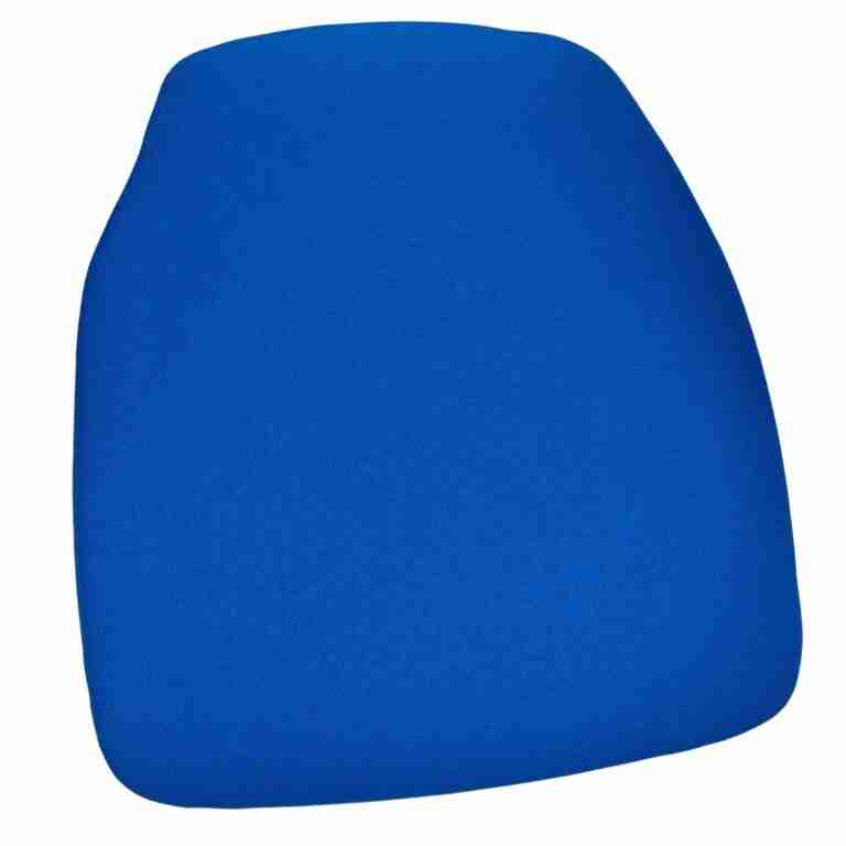 Royal Blue 1.75″ Thick Fabric Panel Back Chiavari Chair Cushion and SlipNot™ Technology | Rental Royal Blue 1.75″ Thick Fabric Panel Back Chiavari Chair Cushion and SlipNot™ Technology | Rental