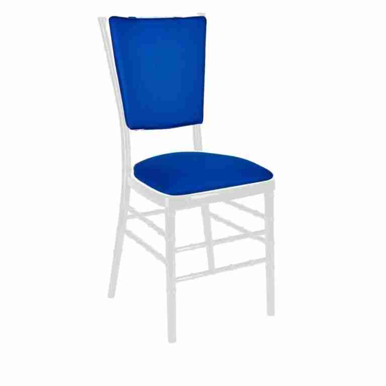 Royal Blue Chiavari Chair Comfort Upgrade Kit with SlipNot™ Technology | Rental Royal Blue Chiavari Chair Comfort Upgrade Kit with SlipNot™ Technology | Rental