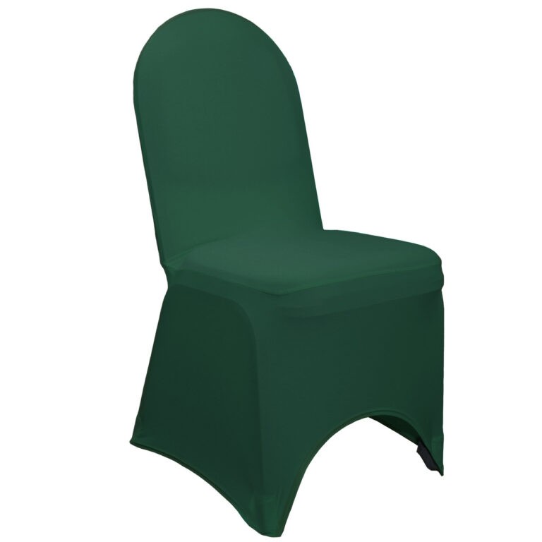 stretch spandex banquet chair cover hunter green