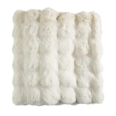 th5244 bubble faux fur throw