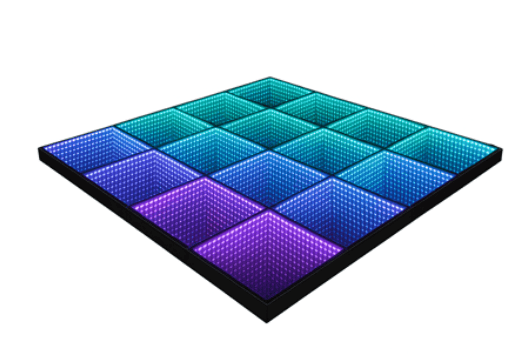 Led infinity dance floor
